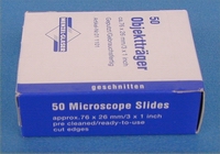 Microscope slides, cover